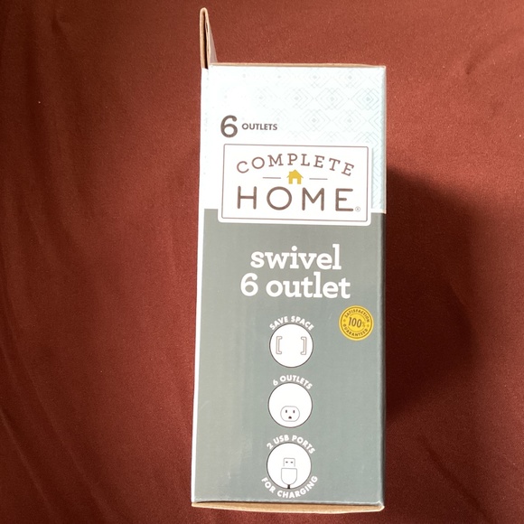 Complete Home Swivel 6 Outlet New - Picture 7 of 11